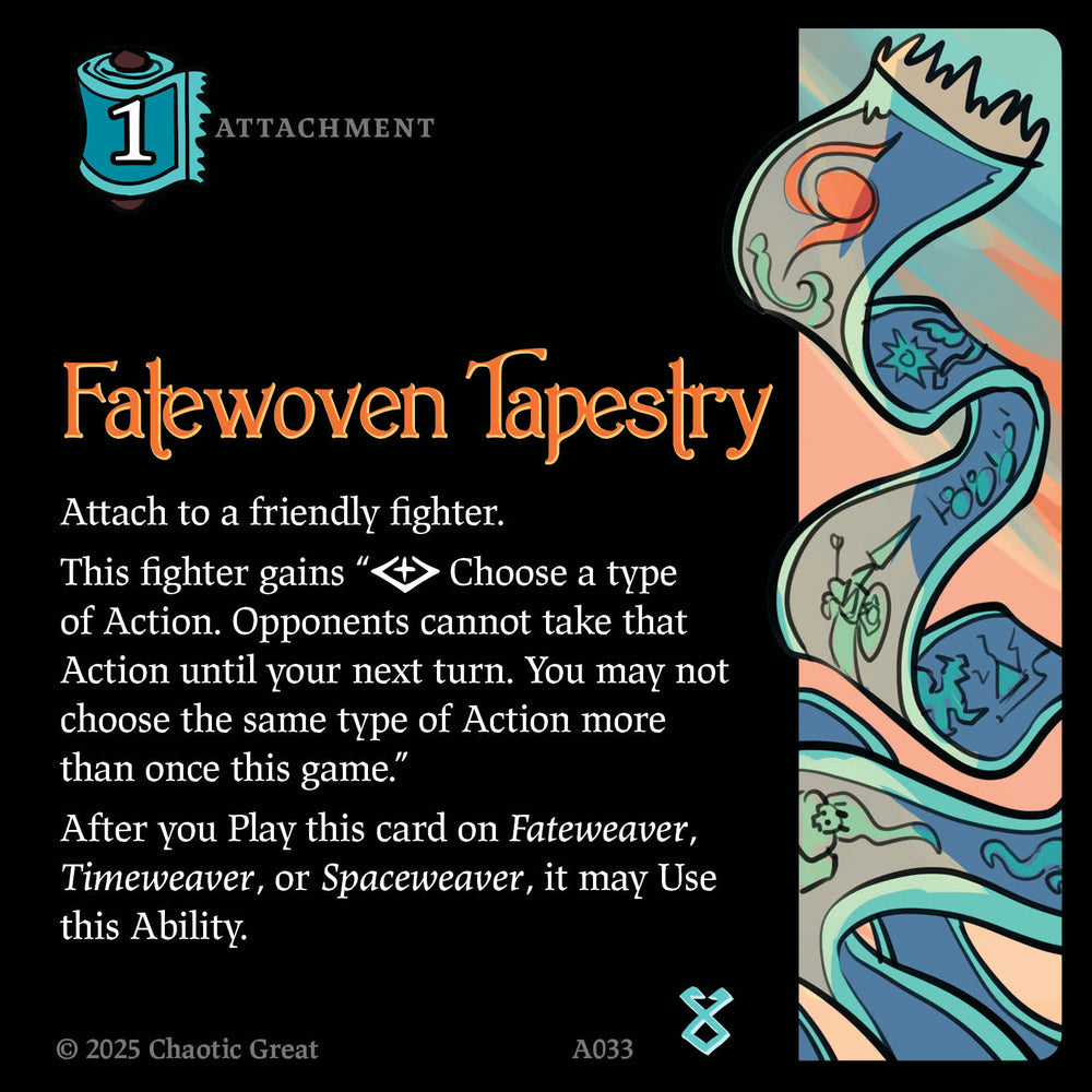 Fatewoven Tapestry (A033) [Auroxi Expansion]
