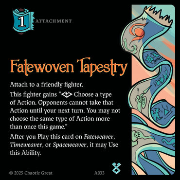 Fatewoven Tapestry (A033) [Auroxi Expansion]