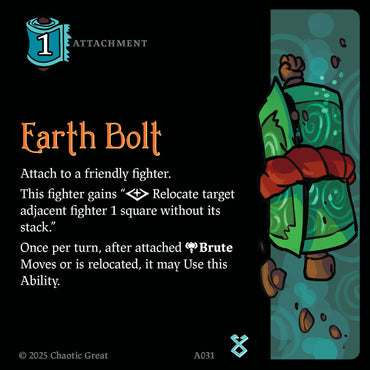 Earth Bolt (A031) [Auroxi Expansion]