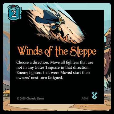 Winds of the Steppe (A040) [Auroxi Expansion]