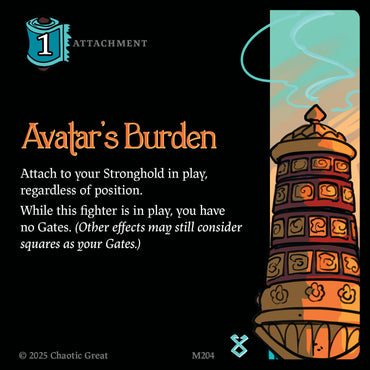 Avatar’s Burden (M204) [Marvorren Expansion]
