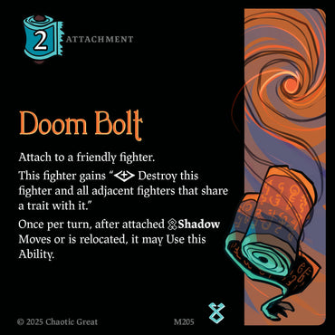 Doom Bolt (M205) [Marvorren Expansion]