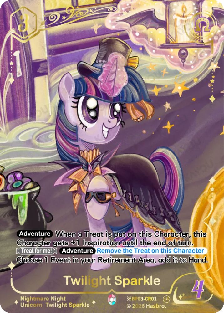 Twilight Sparkle (※BP03-CR01P Alternate Art) [Nightmare Night]