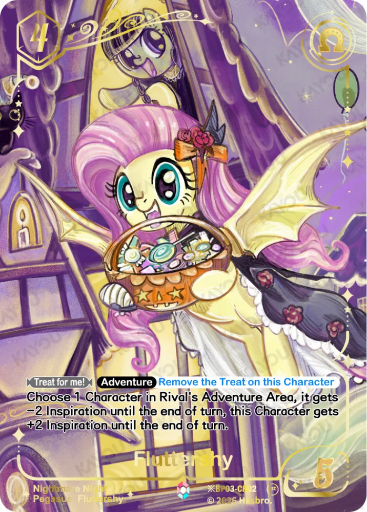 Fluttershy (※BP03-CR02P Alternate Art) [Nightmare Night]