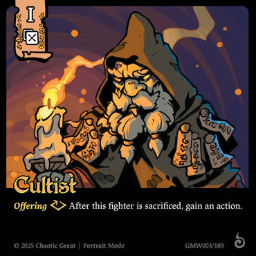 Cultist (GMW003/189) [Base Set]