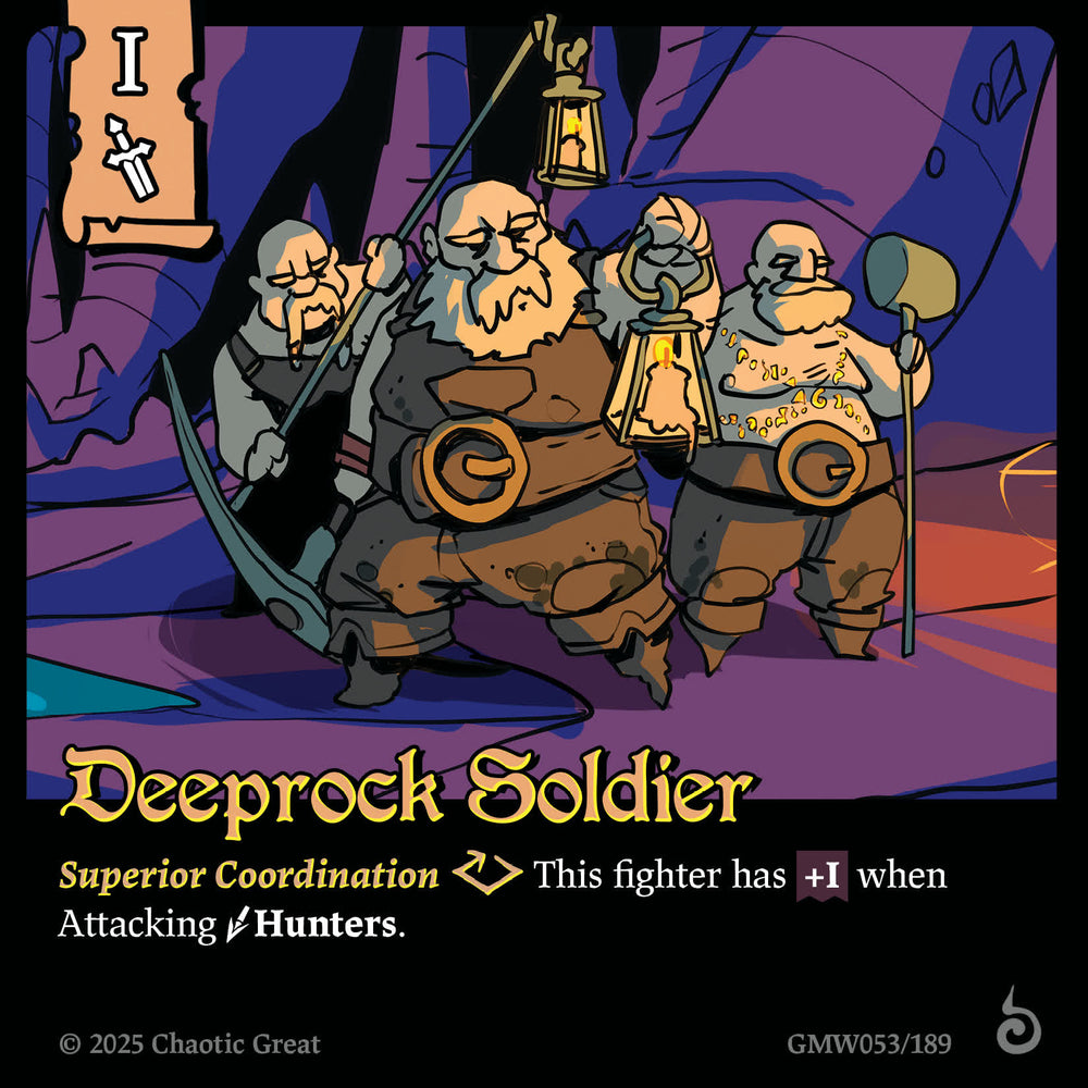 Deeprock Soldier (GMW053/189) [Base Set]