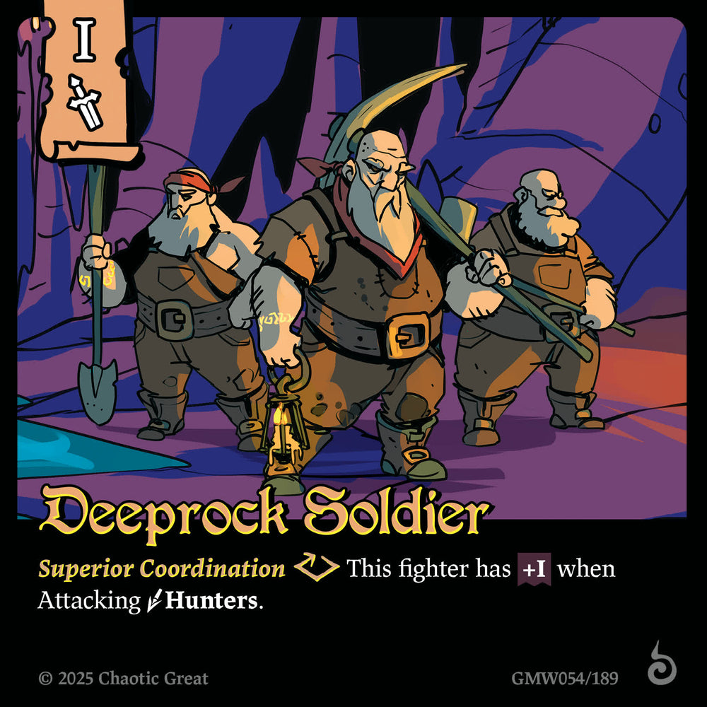 Deeprock Soldier (GMW054/189) [Base Set]