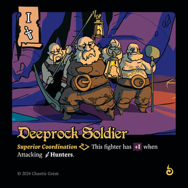 Deeprock Soldier [Base Set]