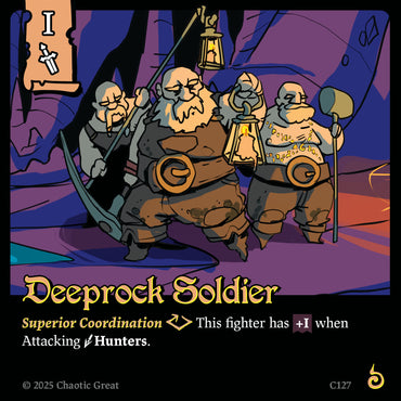 Deeprock Soldier (C127) [Base Set]