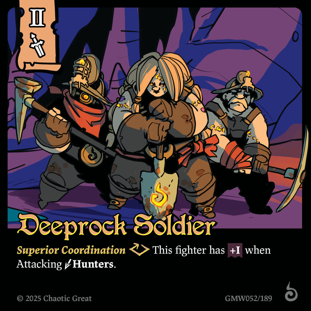 Deeprock Soldier (GMW052/189) [Base Set]