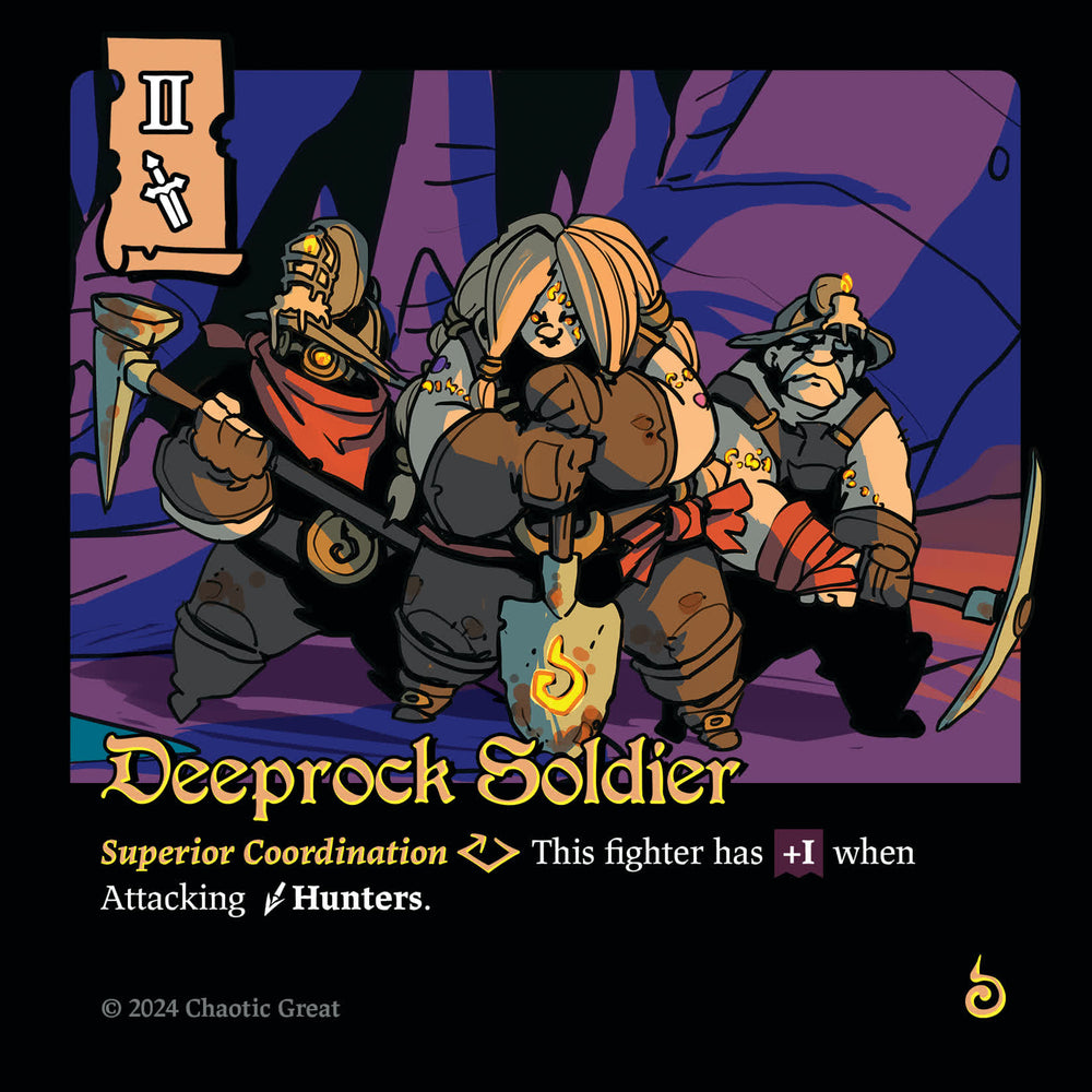 Deeprock Soldier [Base Set]