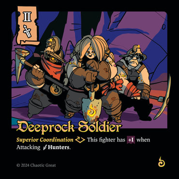 Deeprock Soldier [Base Set]