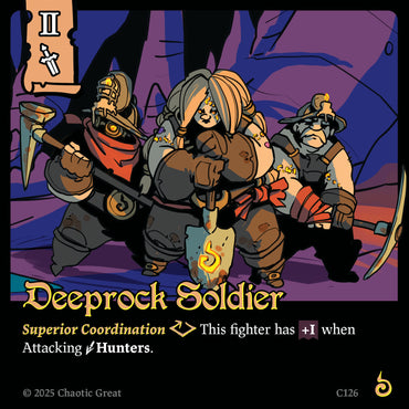 Deeprock Soldier (C126) [Base Set]