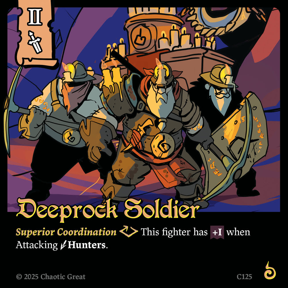 Deeprock Soldier (C125) [Base Set]