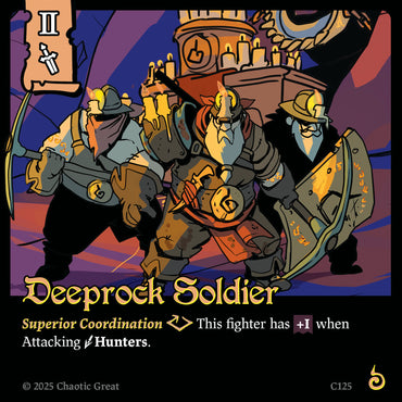 Deeprock Soldier (C125) [Base Set]