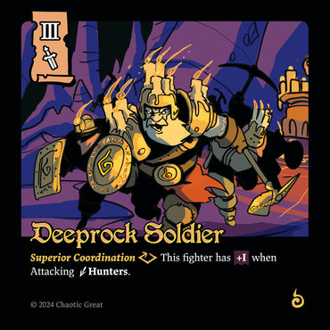 Deeprock Soldier [Base Set]