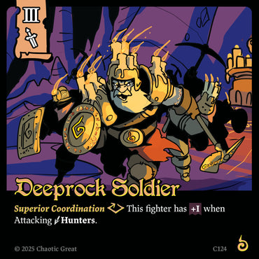 Deeprock Soldier (C124) [Base Set]