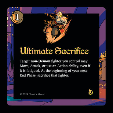 Ultimate Sacrifice [Base Set]