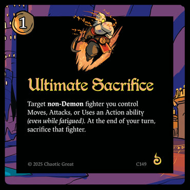 Ultimate Sacrifice (C149) [Base Set]