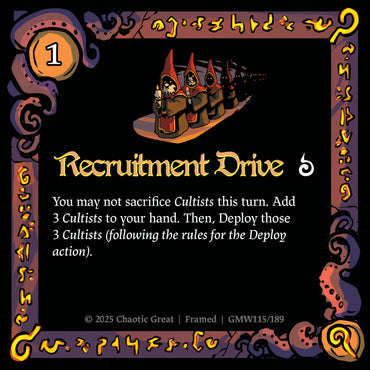 Recruitment Drive (GMW115/189) [Base Set]