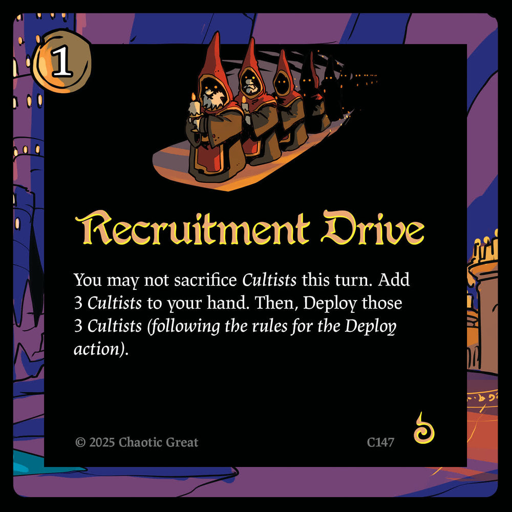 Recruitment Drive (C147) [Base Set]