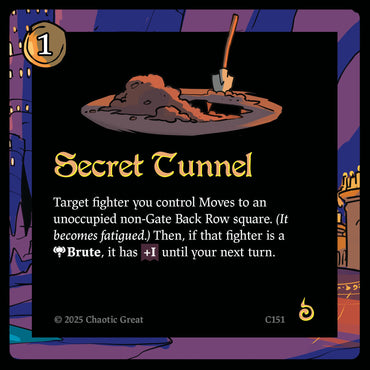 Secret Tunnel (C151) [Base Set]