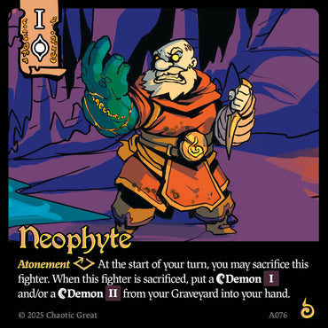 Neophyte (A076) [Auroxi Expansion]