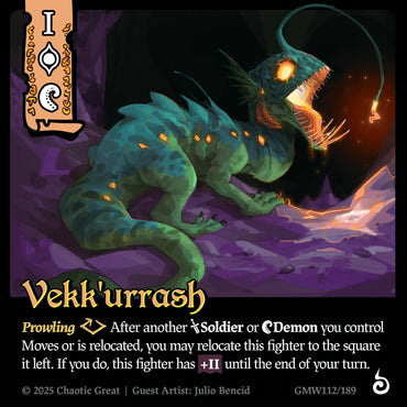 Vekk'urrash (GMW112/189) [Auroxi Expansion]