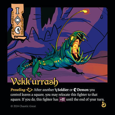 Vekk'urrash [Auroxi Expansion]