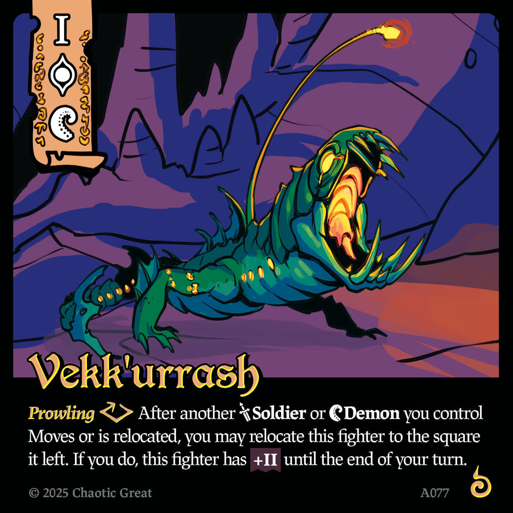 Vekk'urrash (A077) [Auroxi Expansion]