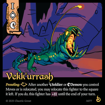 Vekk'urrash (A077) [Auroxi Expansion]