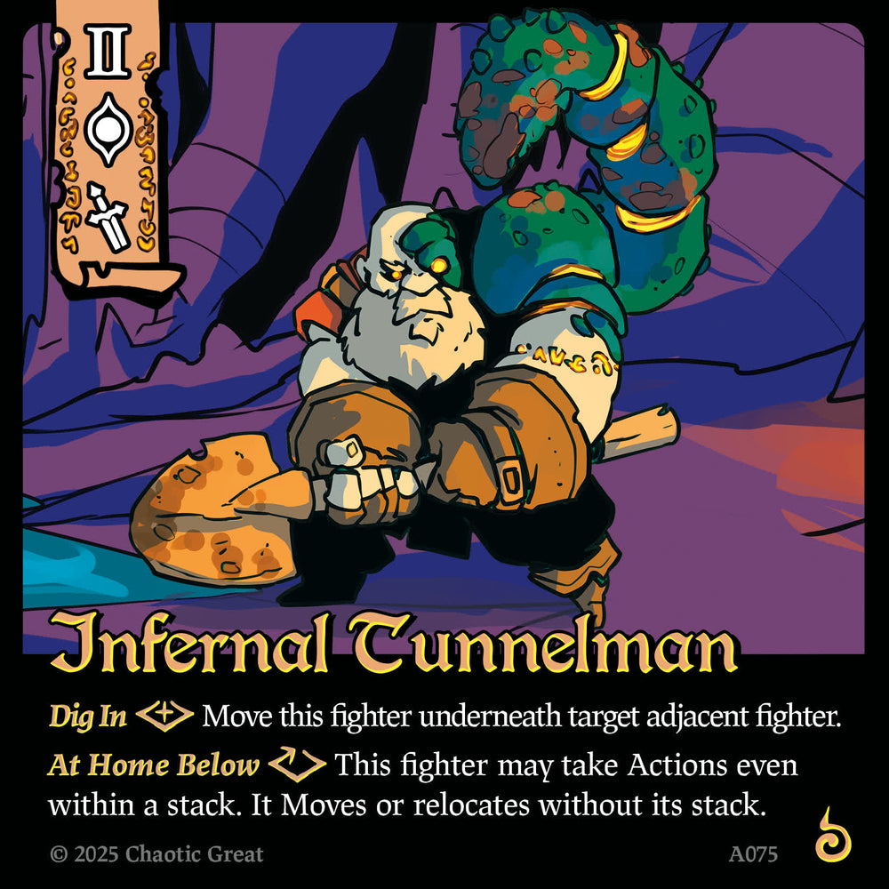 Infernal Tunnelman (A075) [Auroxi Expansion]