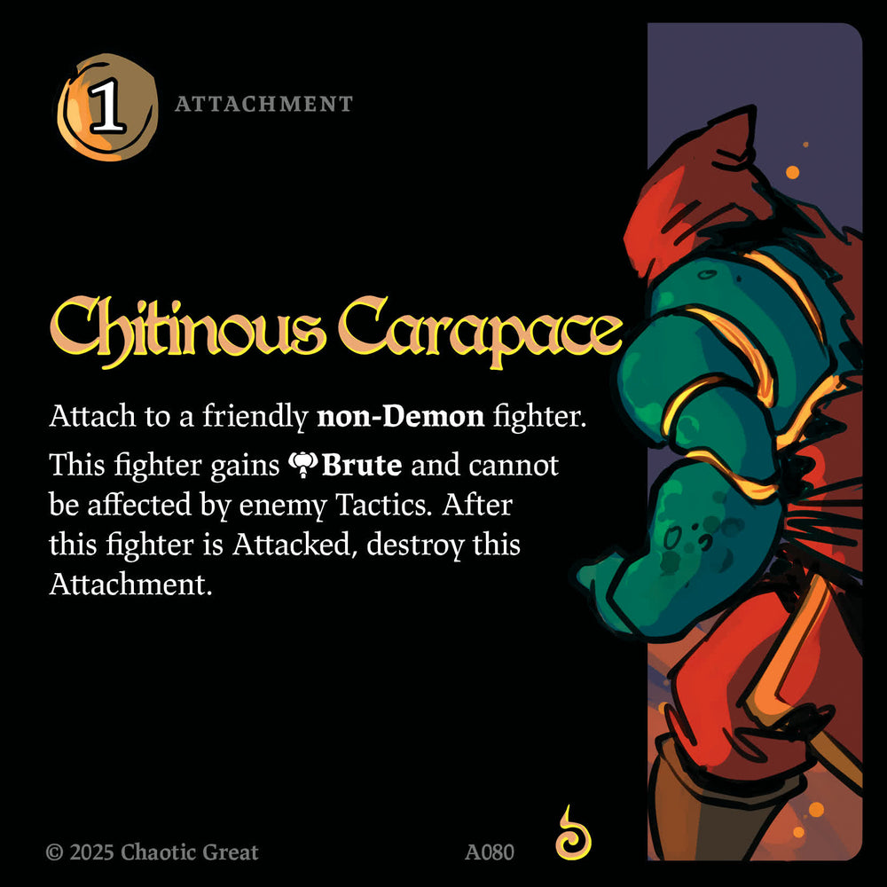 Chitinous Carapace (A080) [Auroxi Expansion]