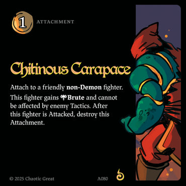 Chitinous Carapace (A080) [Auroxi Expansion]