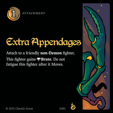 Extra Appendages (A081) [Auroxi Expansion]