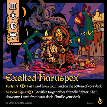 Exalted Haruspex (M071) [Marvorren Expansion]