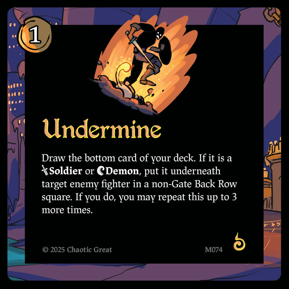 Undermine (M074) [Marvorren Expansion]