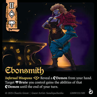 Ebonsmith (GMW111/189) [Rotborn Expansion]
