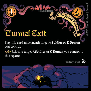 Tunnel Exit (GMW116/189) [Rotborn Expansion]