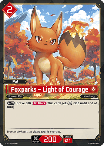 Foxparks – Light of Courage (EBP01-006)