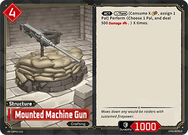 Mounted Machine Gun (EBP01-015)