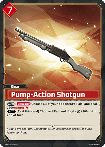 Pump-Action Shotgun (EBP01-020)