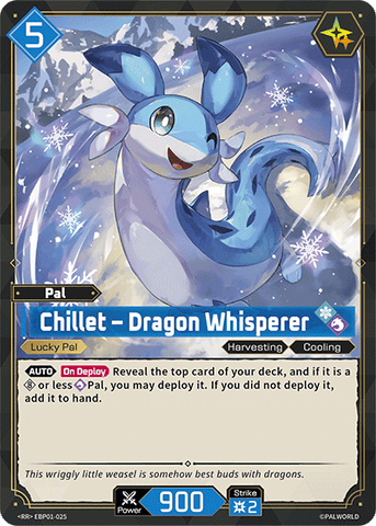Chillet – Dragon Whisperer (EBP01-025)
