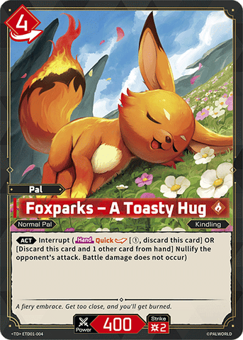 Foxparks – A Toasty Hug (ETD01-004)