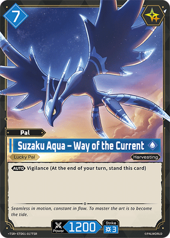 Suzaku Aqua – Way of the Current (ETD01-017TSR)