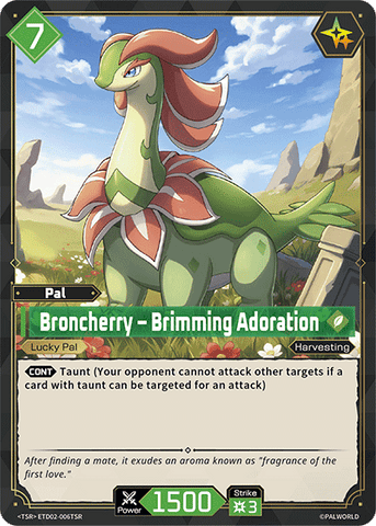 Broncherry – Brimming Adoration (ETD02-006TSR)