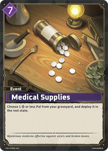 Medical Supplies (ETD02-022)