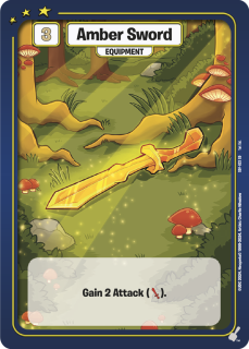 Amber Sword [Fire Uni Starter Deck]