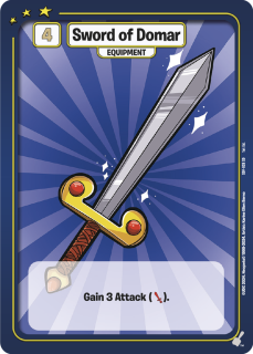 Sword of Domar [Fire Uni Starter Deck]