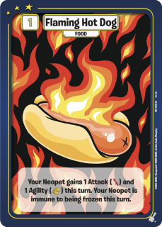 Flaming Hot Dog [Fire Uni Starter Deck]